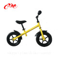 Yimei aluminum alloy balance bike with brake/exercise walking balance metal toy bike/ paddle less bikes kids balance cycle